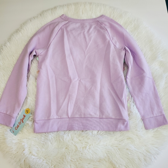 Cat & Jack Sequin Pullover Top - Picture 4 of 6